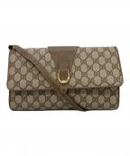 GUCCIグッチ）の古着「ショルダーバッグ」｜ブラウン