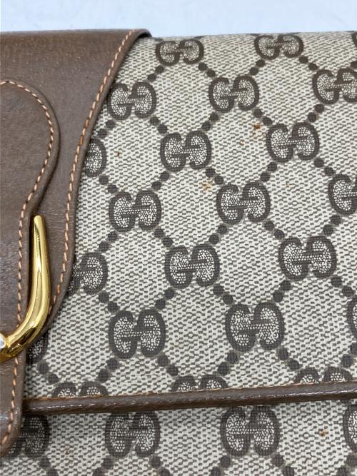GUCCI（グッチ）GUCCI (グッチ) ショルダーバッグ ブラウンの古着・服飾アイテム