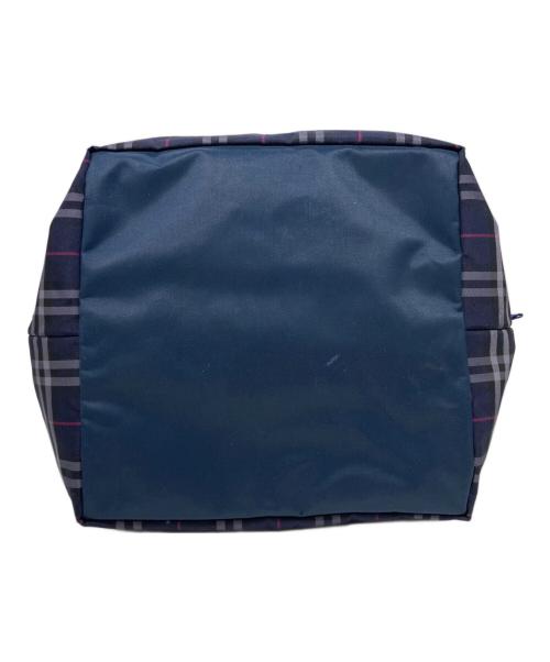BURBERRY BLUE LABEL（バーバリー ブルー レーベル）BURBERRY BLUE LABEL (バーバリー ブルー レーベル) トートバッグ ネイビーの古着・服飾アイテム