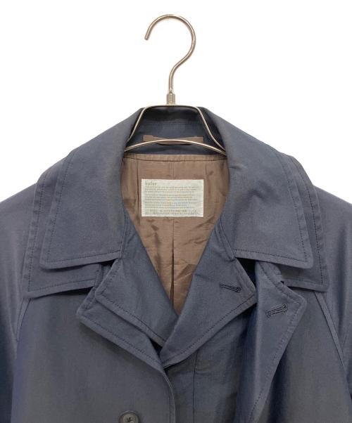 KOLOR（カラー）KOLOR (カラー) レイヤードステンカラーコート ネイビー サイズ:1の古着・服飾アイテム