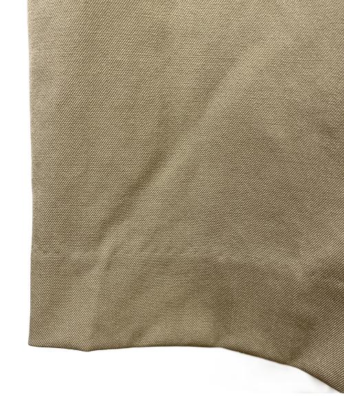 SASAKI SATORU（ササキサトル）SASAKI SATORU (ササキサトル) スラックス/SINGLE TUCK WIDE TROUSERS ベージュ サイズ:44の古着・服飾アイテム