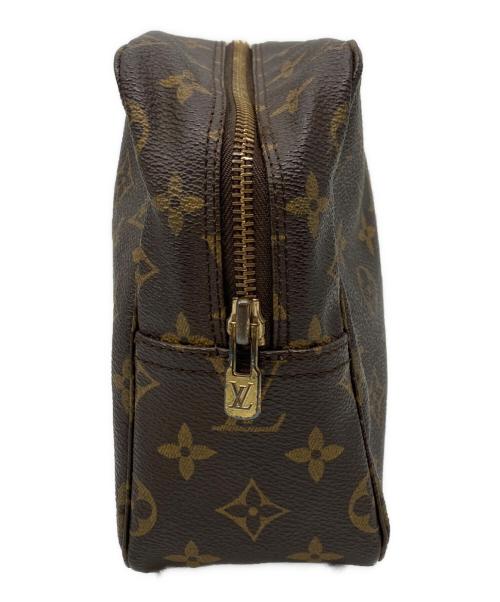 LOUIS VUITTON（ルイ ヴィトン）LOUIS VUITTON (ルイ ヴィトン) コスメポーチ ブラウンの古着・服飾アイテム