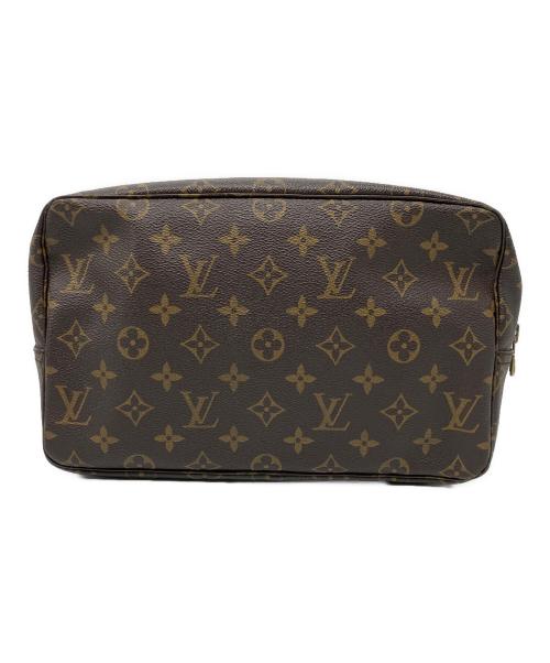 LOUIS VUITTON（ルイ ヴィトン）LOUIS VUITTON (ルイ ヴィトン) コスメポーチ ブラウンの古着・服飾アイテム