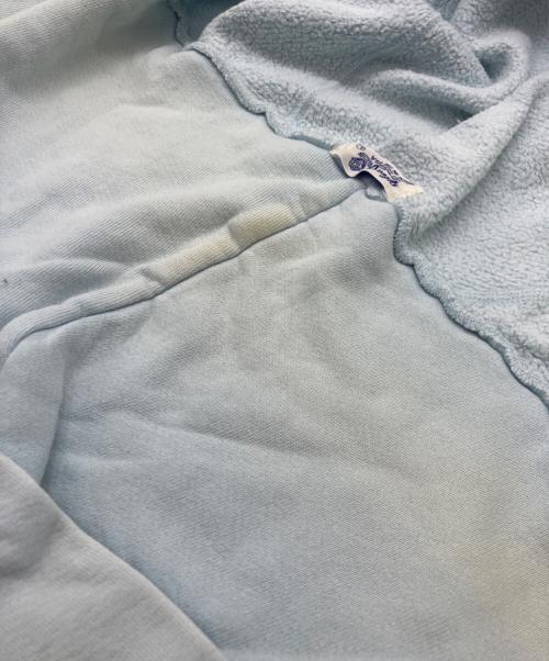 velva sheen（ベルバシーン）velva sheen (ベルバシーン) ジップパーカー ブルー サイズ:Lの古着・服飾アイテム