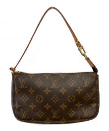 LOUIS VUITTON（ルイ ヴィトン）の古着「ポシェット・アクセソワール/ポーチ」｜ブラウン