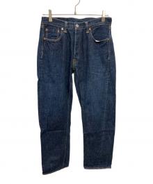 FULLCOUNT（フルカウント）の古着「Straight Denim 13.7oz/デニムパンツ」｜インディゴ