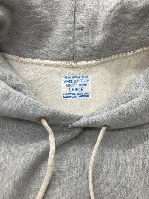 WAREHOUSE（ウエアハウス）WAREHOUSE (ウエアハウス) プルオーバーパーカー グレー サイズ:Lの古着・服飾アイテム