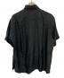 YOKE (ヨーク) CUPRO OPEN COLLAR SHIRT/半袖シャツ ブラック サイズ:3：15000円