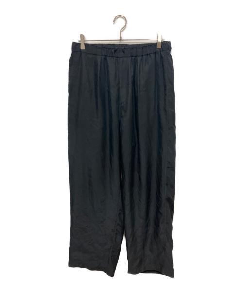 YOKE（ヨーク）YOKE (ヨーク) CUPRO EASY PANTS ブラック サイズ:3の古着・服飾アイテム