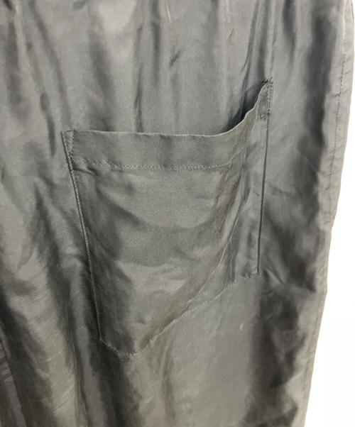YOKE（ヨーク）YOKE (ヨーク) CUPRO EASY PANTS ブラック サイズ:3の古着・服飾アイテム