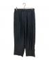 YOKE（ヨーク）の古着「CUPRO EASY PANTS」｜ブラック