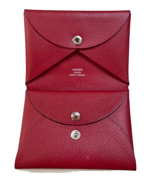 HERMES（エルメス）HERMES (エルメス) コンパクトウォレット/カルヴィ デュオの古着・服飾アイテム
