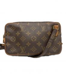 LOUIS VUITTON（ルイ ヴィトン）の古着「ショルダーポーチ/マルリーバンドリエール」｜ブラウン