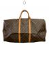 LOUIS VUITTON（ルイ ヴィトン）の古着「キーポル60/トラベルバッグ」｜ブラウン