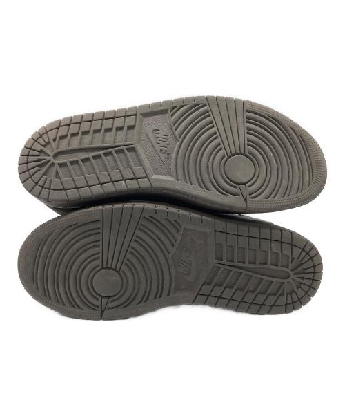 NIKE（ナイキ）NIKE (ナイキ) Travis Scott (トラヴィススコット) ハイカットスニーカー ブラウン サイズ:27cmの古着・服飾アイテム