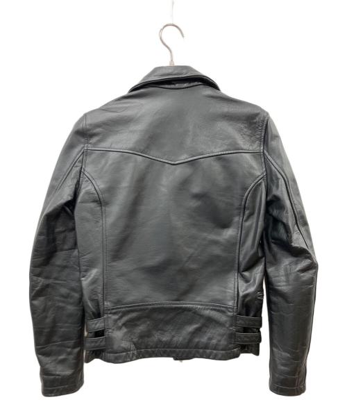NO ID.（ノーアイディー）NO ID. (ノーアイディー) ダブルライダースジャケット ブラック サイズ:1の古着・服飾アイテム