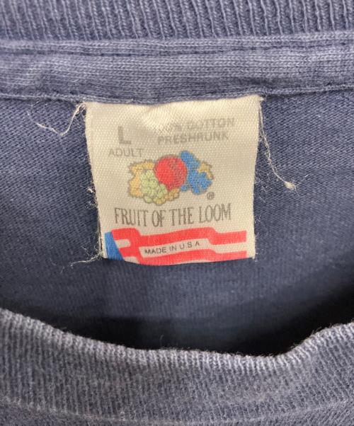 FRUIT OF THE LOOM（フルーツオブザルーム）FRUIT OF THE LOOM (フルーツオブザルーム) ヴィンテージTシャツ ネイビー サイズ:Lの古着・服飾アイテム