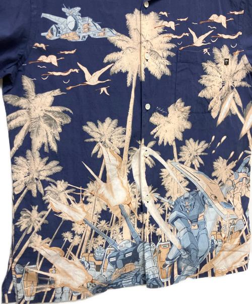 PAIKAJI（パイカジ）PAIKAJI (パイカジ) STRICT-G (ストラクトジー) アロハシャツ ネイビー サイズ:XLの古着・服飾アイテム