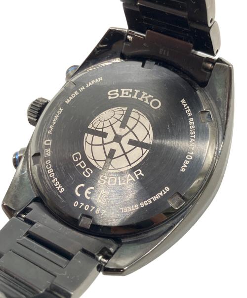 SEIKO（セイコー）SEIKO (セイコー) クロノグラフ ネイビーの古着・服飾アイテム
