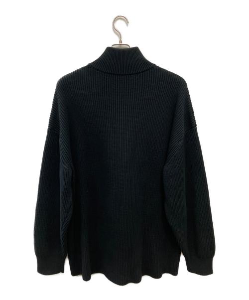 N.HOOLYWOOD（エヌ ハリウッド）N.HOOLYWOOD (エヌ ハリウッド) ドライバーズニット ブラック サイズ:40の古着・服飾アイテム