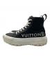 LOUIS VUITTON (ルイ ヴィトン) ハイカットスニーカー ブラック×ホワイト サイズ:39：30000円