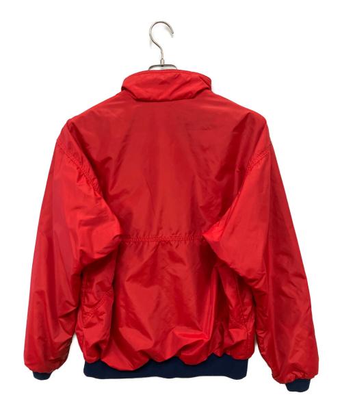 Patagonia（パタゴニア）Patagonia (パタゴニア) フリースジャケット レッド×ネイビー サイズ:Lの古着・服飾アイテム