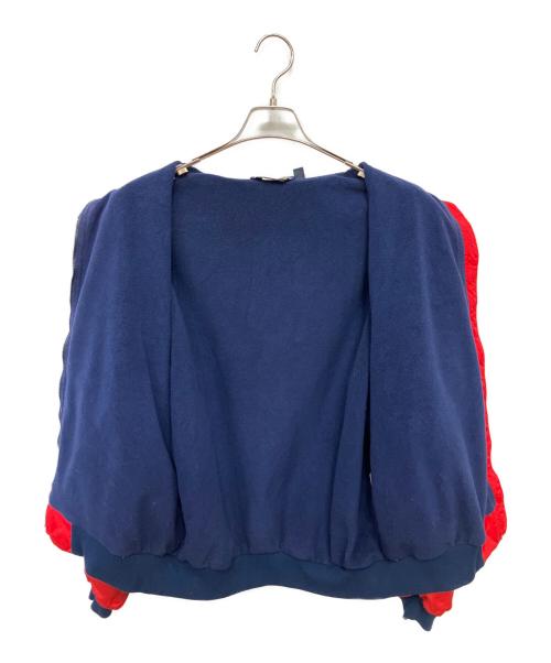 Patagonia（パタゴニア）Patagonia (パタゴニア) フリースジャケット レッド×ネイビー サイズ:Lの古着・服飾アイテム