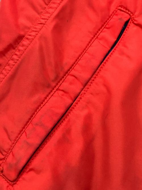 Patagonia（パタゴニア）Patagonia (パタゴニア) フリースジャケット レッド×ネイビー サイズ:Lの古着・服飾アイテム