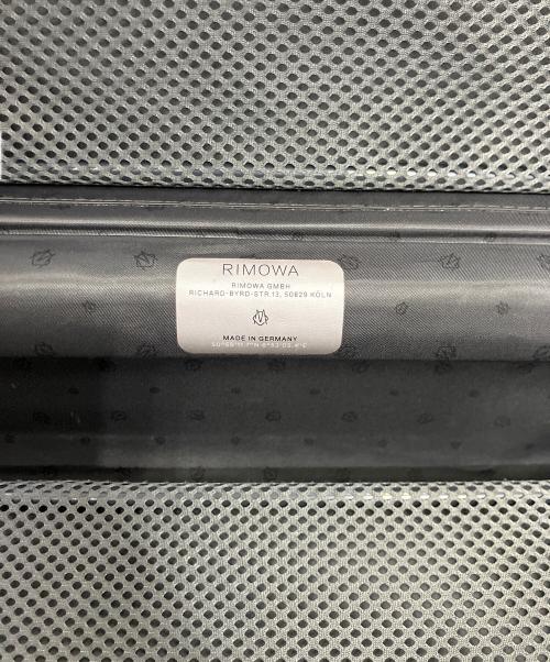RIMOWA（リモワ）RIMOWA (リモワ) スーツケース/キャビン ブラックの古着・服飾アイテム