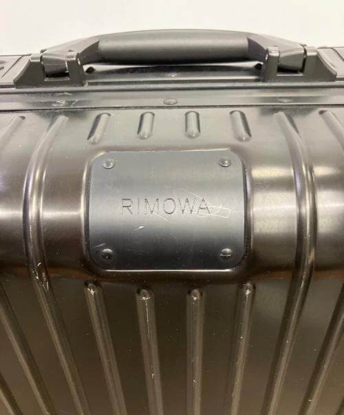 RIMOWA（リモワ）RIMOWA (リモワ) スーツケース/キャビン ブラックの古着・服飾アイテム