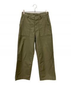 中古・古着通販】HYKE (ハイク) BACK SATIN BAKER PANTS／バックサテン