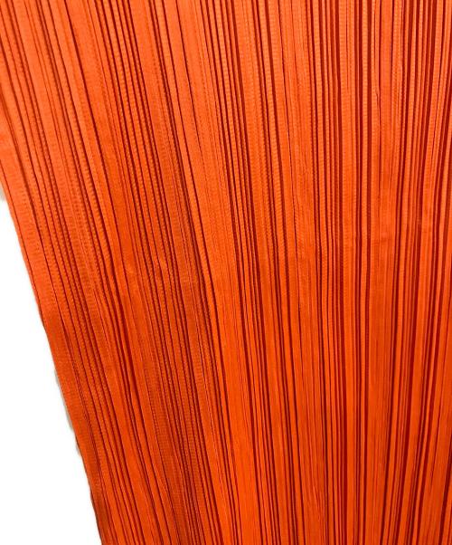 PLEATS PLEASE（プリーツプリーズ）PLEATS PLEASE (プリーツプリーズ) ノースリーブカットソー オレンジ サイズ:3の古着・服飾アイテム