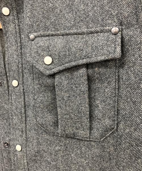Teton Bros（ティートンブロス）Teton Bros (ティートンブロス) 長袖シャツ ダークグレー サイズ:Mの古着・服飾アイテム