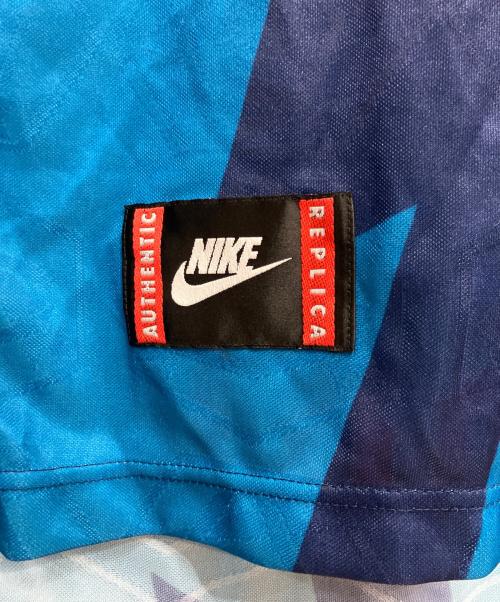 NIKE（ナイキ）NIKE (ナイキ) ゲームシャツ ブルー×ネイビー サイズ:Mの古着・服飾アイテム