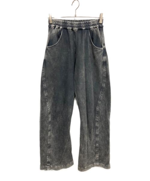 Omar Afridi（オマールアフリディ）Omar Afridi (オマールアフリディ) SHABBY TWISTED LOUNGE PANTS チャコールグレー サイズ:44の古着・服飾アイテム
