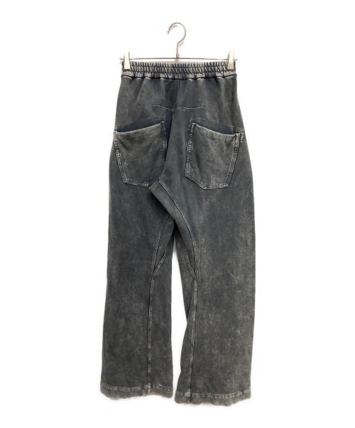 Omar Afridi（オマールアフリディ）Omar Afridi (オマールアフリディ) SHABBY TWISTED LOUNGE PANTS チャコールグレー サイズ:44の古着・服飾アイテム