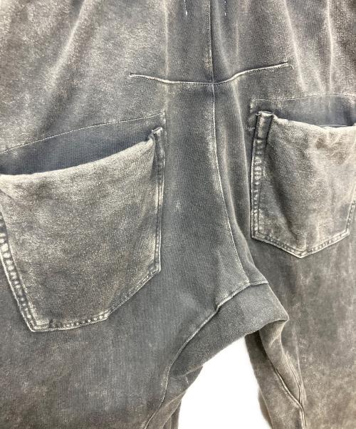 Omar Afridi（オマールアフリディ）Omar Afridi (オマールアフリディ) SHABBY TWISTED LOUNGE PANTS チャコールグレー サイズ:44の古着・服飾アイテム