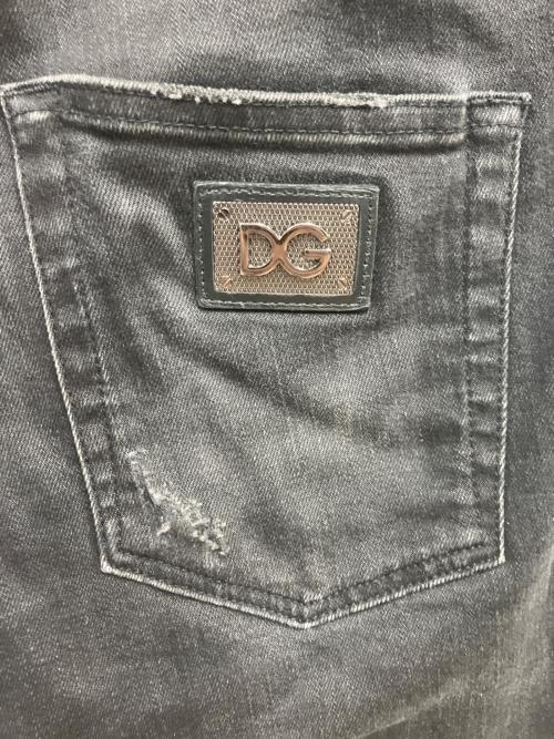 DOLCE & GABBANA（ドルチェ＆ガッバーナ）DOLCE & GABBANA (ドルチェ＆ガッバーナ) スキニーデニムパンツ ブラック サイズ:46の古着・服飾アイテム