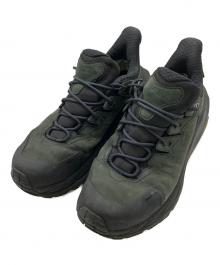 HOKAONEONE（ホカオネオネ）の古着「トレッキングシューズ」｜ブラック×グリーン