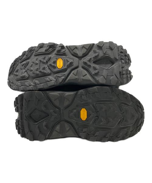 HOKAONEONE（ホカオネオネ）HOKAONEONE (ホカオネオネ) トレッキングシューズ ブラック×グリーン サイズ:27.5cmの古着・服飾アイテム