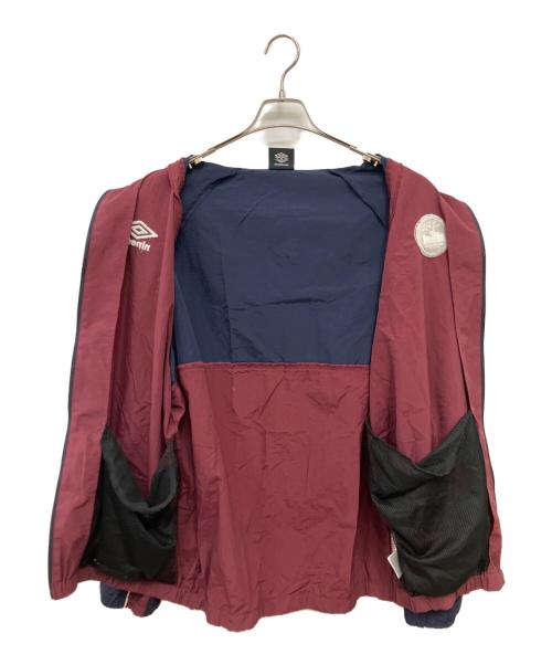 UMBRO（アンブロ）UMBRO (アンブロ) 9090 (9090) ジップジャケット ボルドー サイズ:XLの古着・服飾アイテム