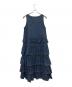 maturely (マチュアリー) ノースリーブ・キャミソールワンピース/Denim&Jacqard Western Dress インディゴ サイズ:不明：12000円