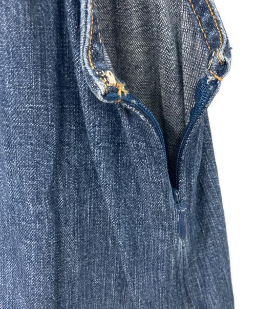 maturely（マチュアリー）maturely (マチュアリー) Denim & Jacqard Western Dress インディゴ サイズ:表記無しの古着・服飾アイテム