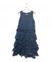 maturely（マチュアリー）の古着「Denim & Jacqard Western Dress」｜インディゴ