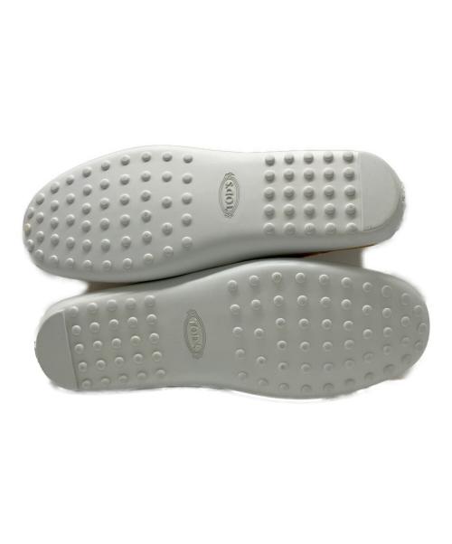 TOD'S（トッズ）TOD'S (トッズ) ドライビングシューズ イエロー サイズ:8 1/2(26.5cm程度)の古着・服飾アイテム