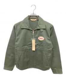 Trophy Clothing（トロフィークロージング）の古着「ワークジャケット」｜オリーブ