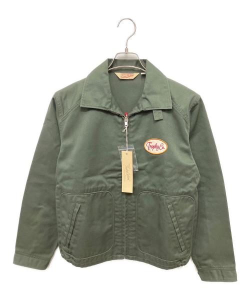 Trophy Clothing（トロフィークロージング）Trophy Clothing (トロフィークロージング) ワークジャケット オリーブ サイズ:36 未使用品の古着・服飾アイテム