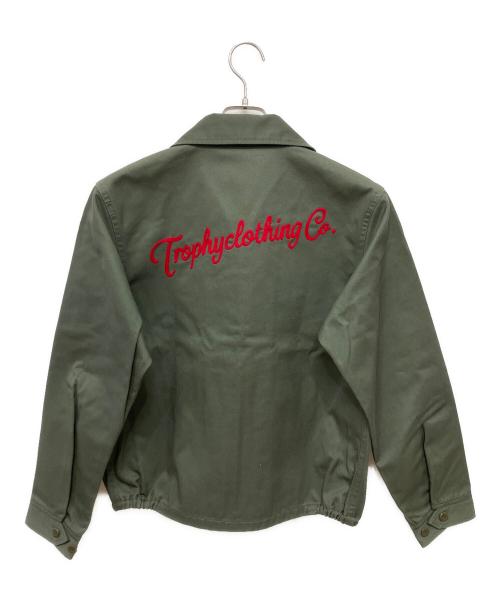 Trophy Clothing（トロフィークロージング）Trophy Clothing (トロフィークロージング) ワークジャケット オリーブ サイズ:36 未使用品の古着・服飾アイテム