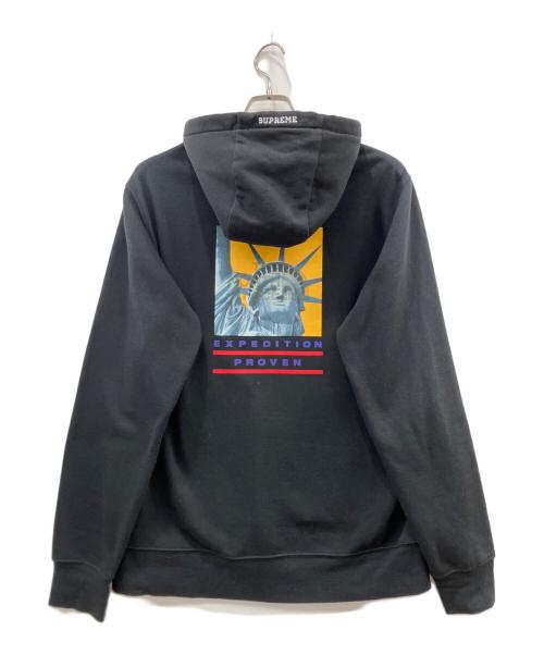 THE NORTH FACE（ザ ノース フェイス）THE NORTH FACE (ザ ノース フェイス) SUPREME (シュプリーム) パーカー ブラック サイズ:Mの古着・服飾アイテム