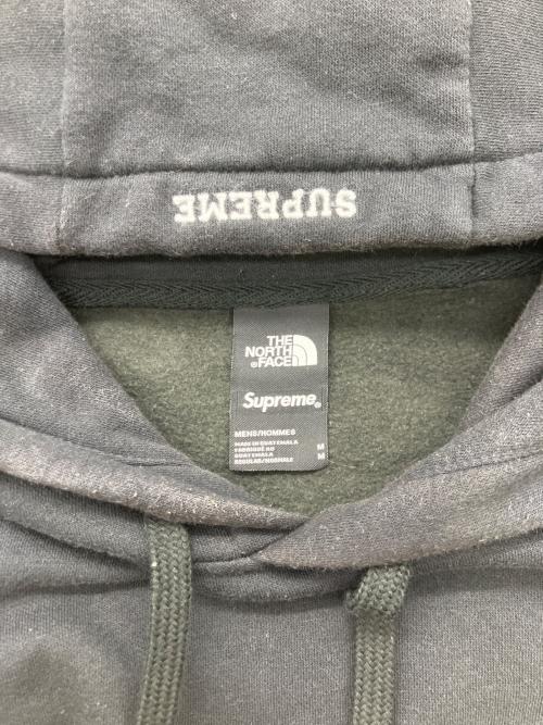 THE NORTH FACE（ザ ノース フェイス）THE NORTH FACE (ザ ノース フェイス) SUPREME (シュプリーム) パーカー ブラック サイズ:Mの古着・服飾アイテム